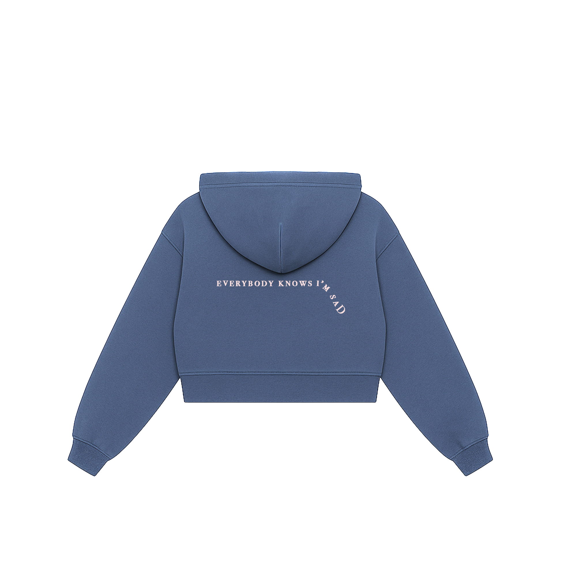 EVERYBODY KNOWS I'M SAD Zip Hoodie