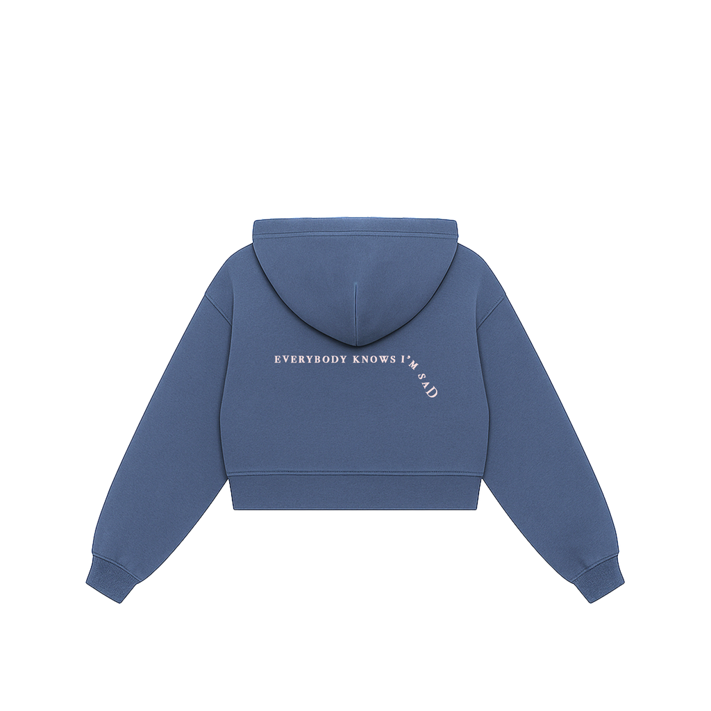 EVERYBODY KNOWS I'M SAD Zip Hoodie