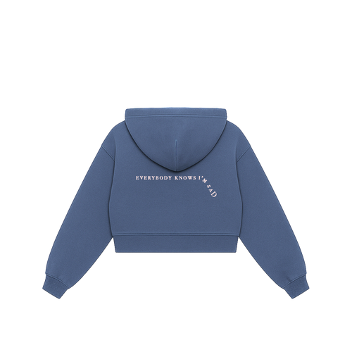 EVERYBODY KNOWS I'M SAD Zip Hoodie