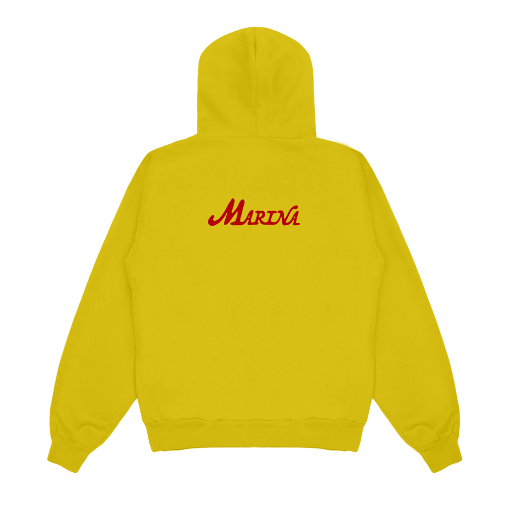 I'm A Star Yellow Pullover Hoodie