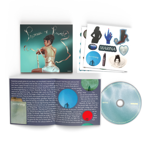 PRINCESS OF POWER Standard CD with Sticker Sheets